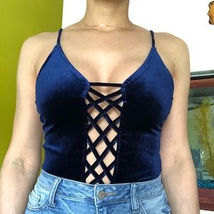 VELVET BODYSUIT